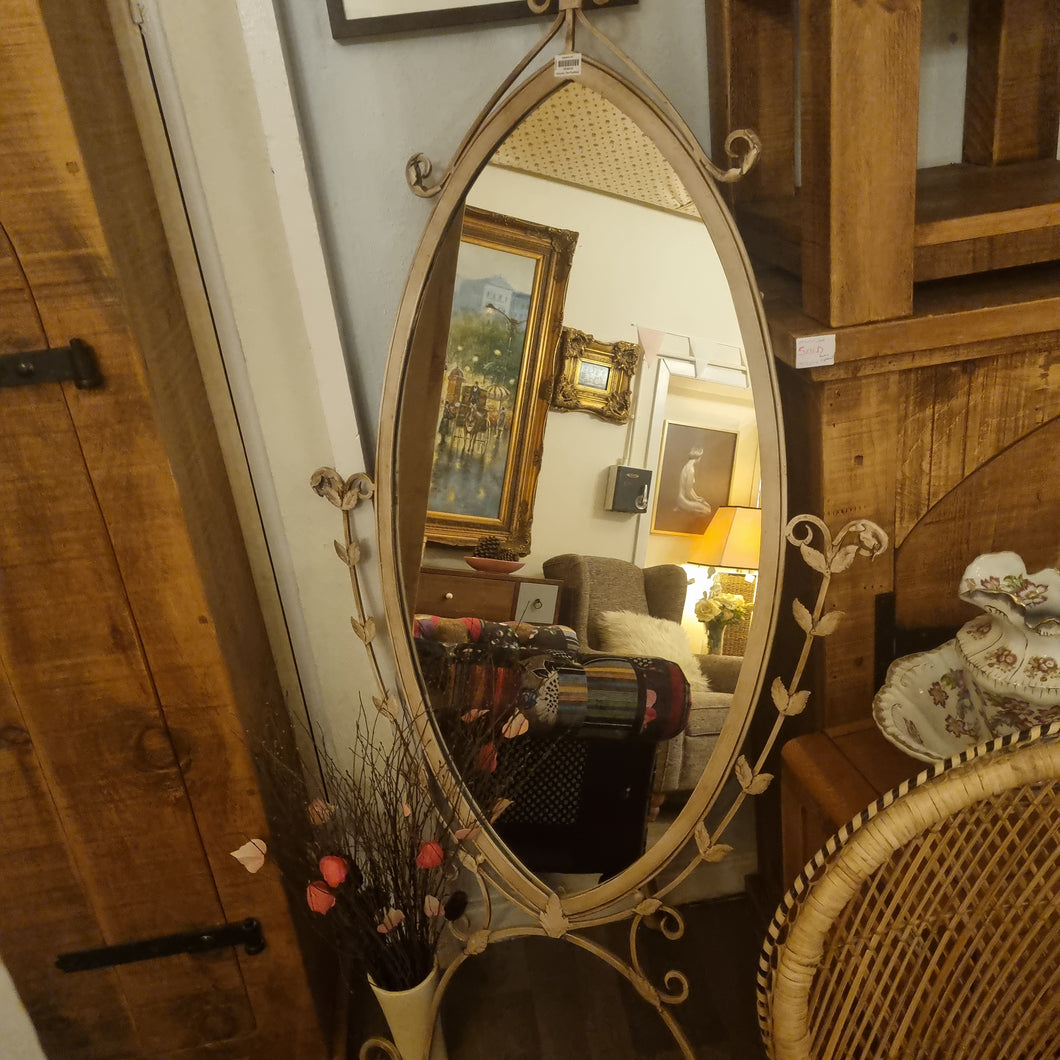 Antique lean-to Mirror