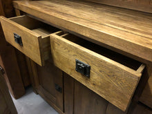 Load image into Gallery viewer, Rustic oak dresser
