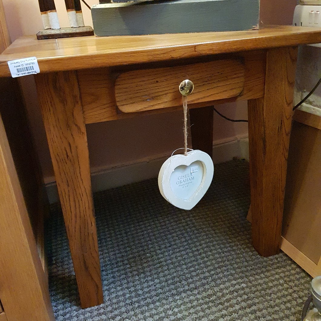 Old english oak side table