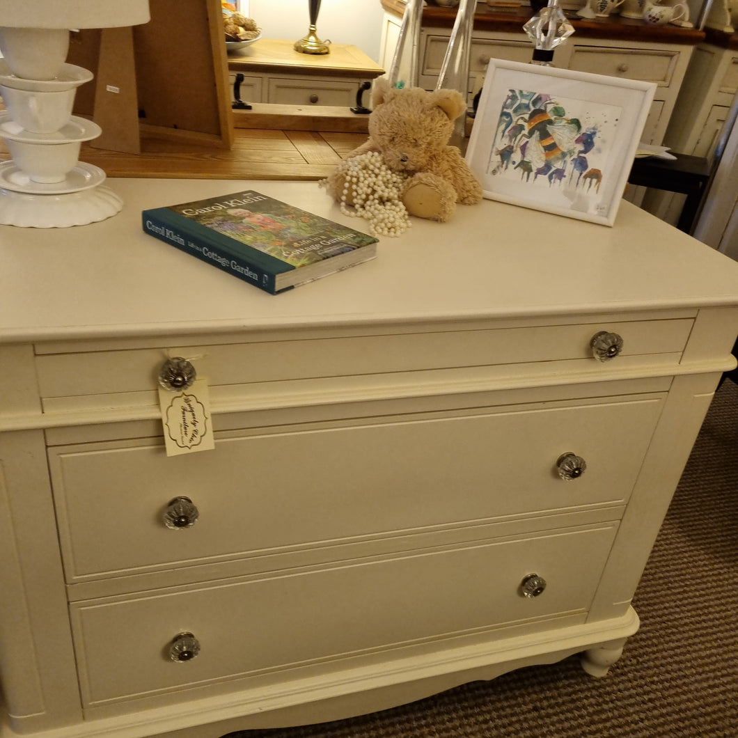 Painted french style drawers
