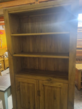 Load image into Gallery viewer, Rustic oak bookcase
