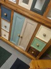 Load image into Gallery viewer, Hand painted pine dresser

