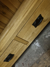 Load image into Gallery viewer, Oak bookcase with drawers
