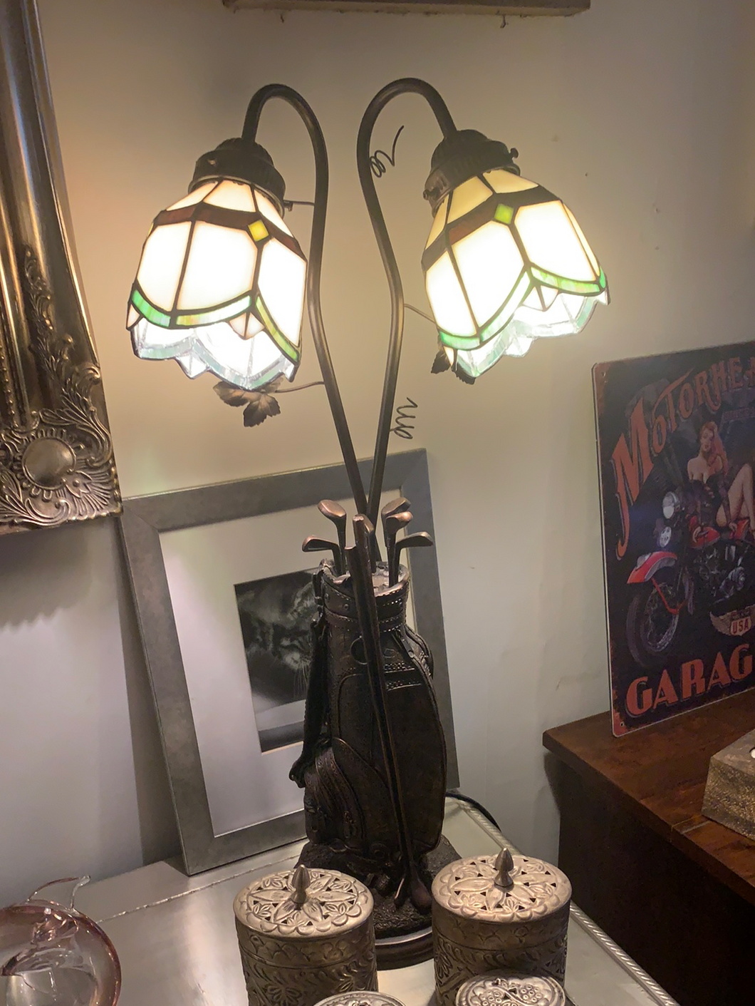 Golf bag lamp