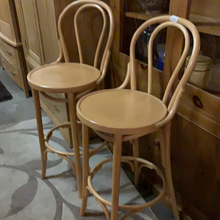 Load image into Gallery viewer, Bentwood bar stools
