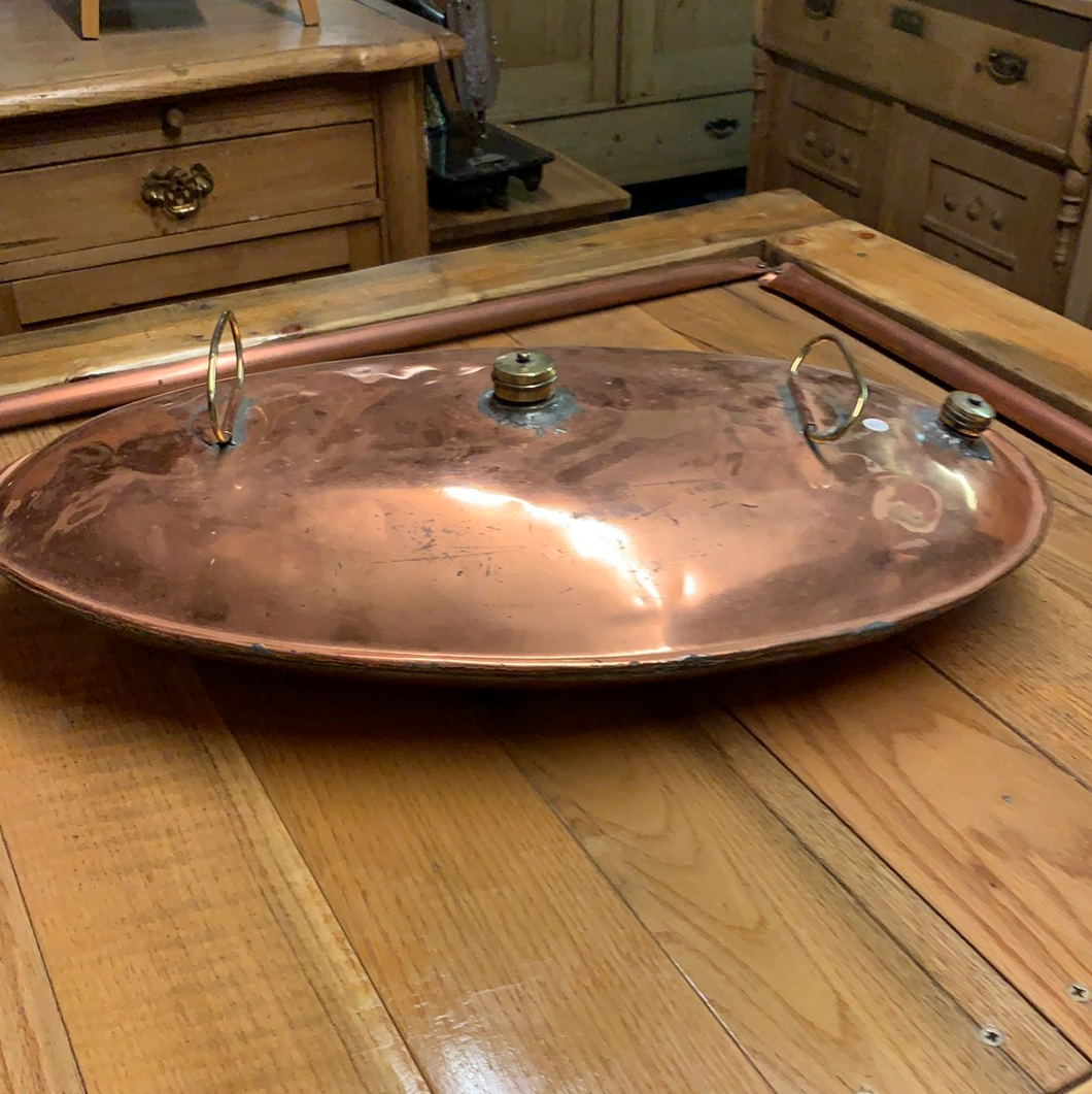 Copper bed warmer