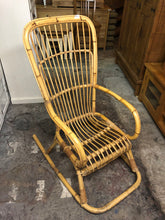 Load image into Gallery viewer, Bamboo rocking chair

