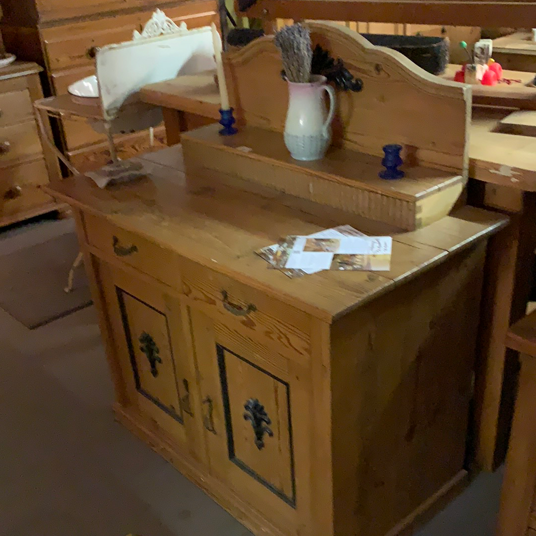 Vintage pine sideboard